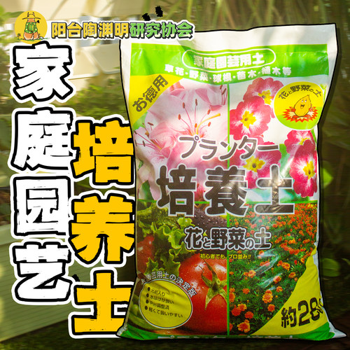 【阳台陶渊明】干净不招虫培养土