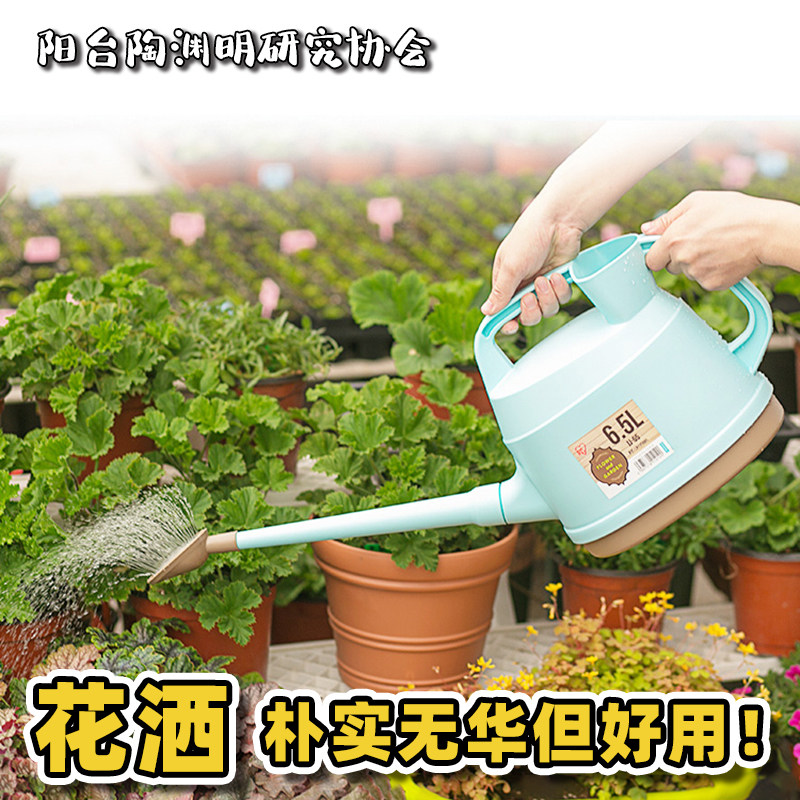 浇花水壶长嘴花洒家用施肥喷头小型大号汪淑芬阳台陶渊明研究协会