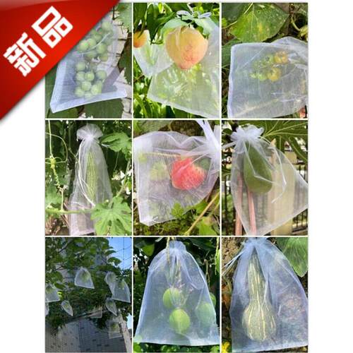 水果保护袋草莓防鸟防虫网眼袋西红柿番茄葡萄专用网套袋网眼袋子