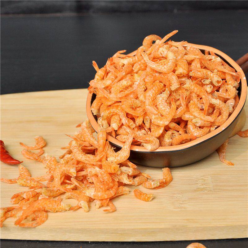 湖南特产河虾干去头无盐晒干虾尾