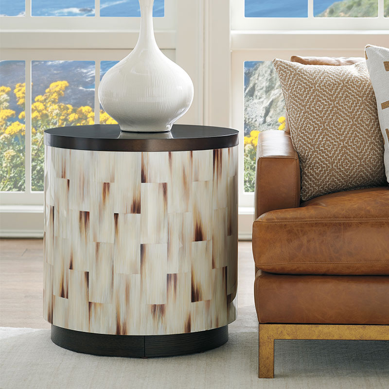 莱克星顿美式经典Crescent Commode边几