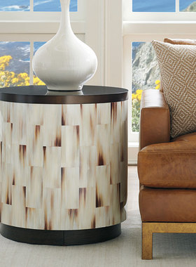 莱克星顿美式经典Crescent Commode边几