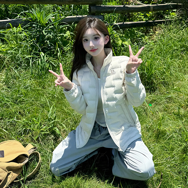 UHMU户外防风羽绒服女650蓬2025冬季新款轻薄保暖外套冲锋衣内胆