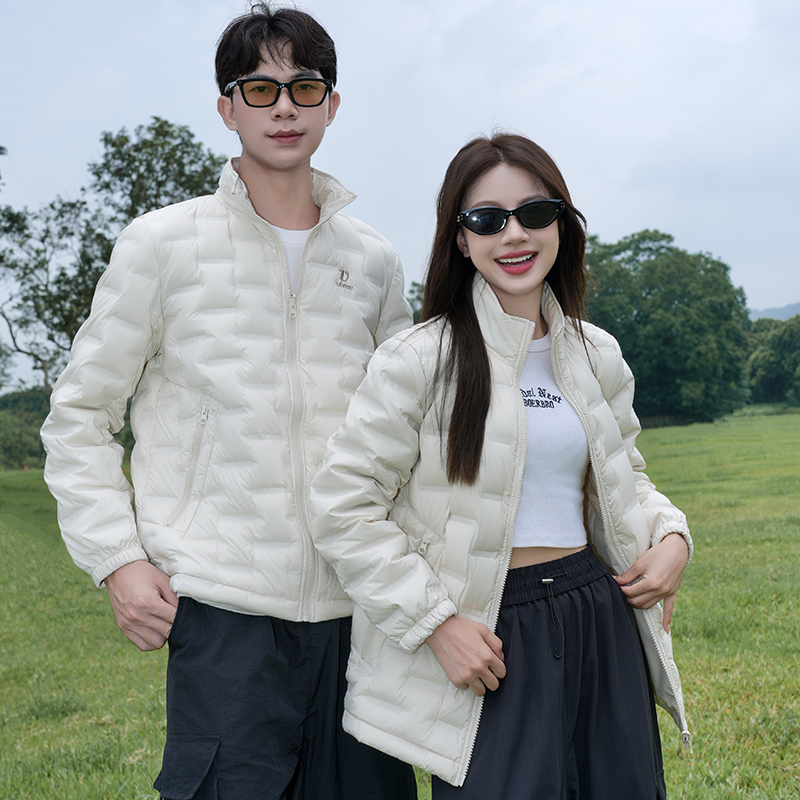 UHMU轻薄立领短款羽绒服女2025秋冬鸭绒保暖可衔接冲锋衣羽绒内胆