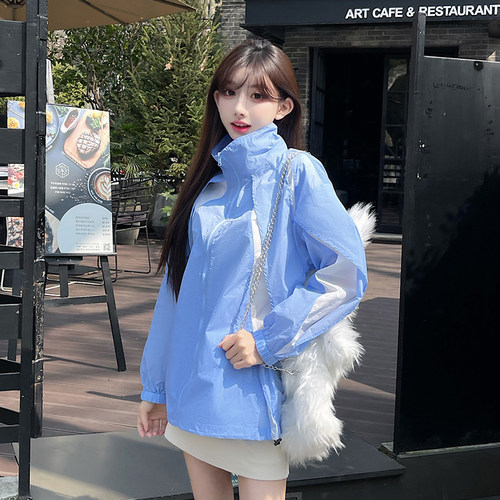 uhmu设计师款防晒衣女款2026防紫外线情侣外套夏季透气宽松防晒服