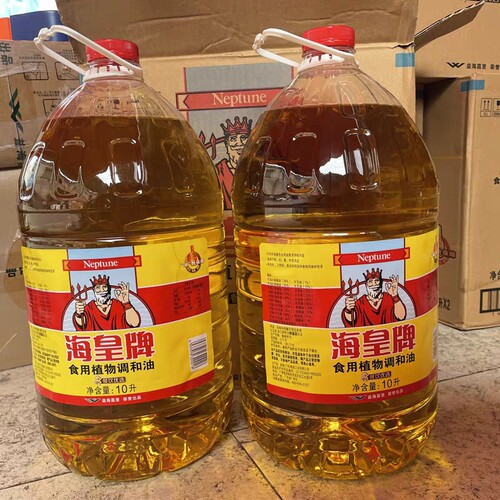 益海嘉里海皇牌食用植物调和油10Lx2桶餐饮烧烤炒菜商用耐煎炸