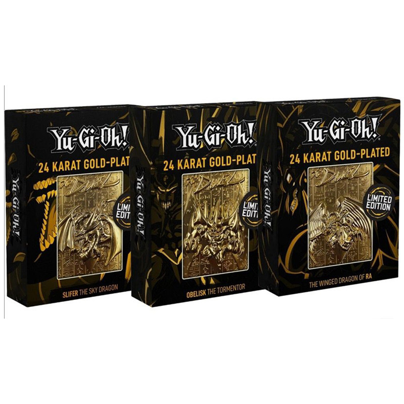 伟信 TCG 24K镀金 翼神龙 巨神兵 天空龙 三幻神 24K金牌 现货