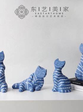 树脂简约现代样板间装饰摆件