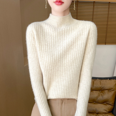 秋新款女士针织衫毛衣女