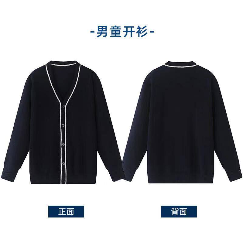 学校推荐】市语学男女衣O衫子【三门峡外国小校服毛短袖POL裙