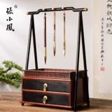 Ящик для хранения из сандалового дерева, подарочная коробка, универсальная деревянная кисть для письма, аксессуары, подарок на день рождения, китайский стиль