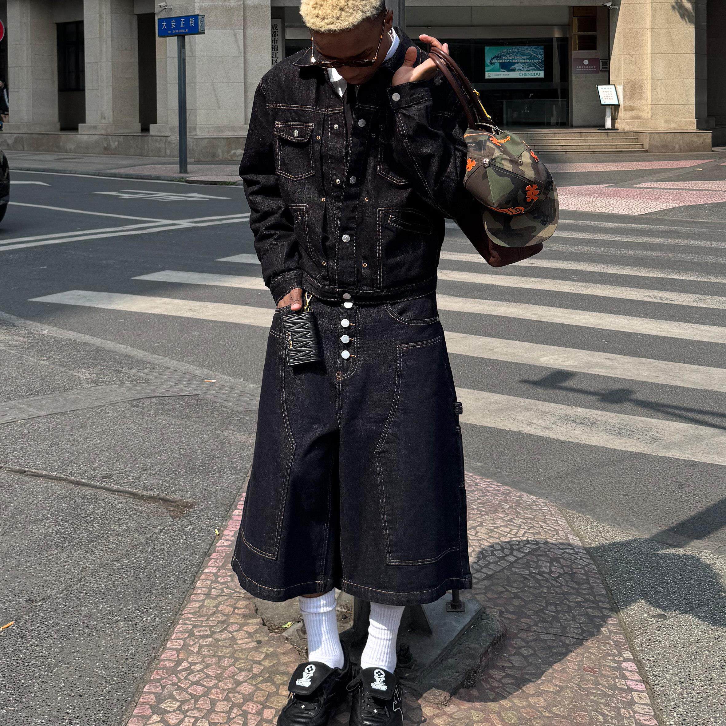 高士线缝制*巴黎扣伐木
