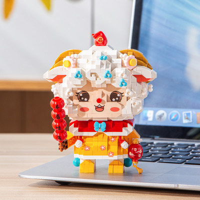 LOZ俐智积木羊眉吐气微