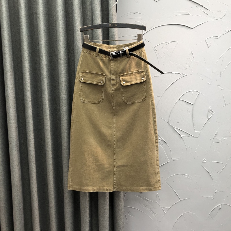 简兰顿长裙A字形百搭新品高腰