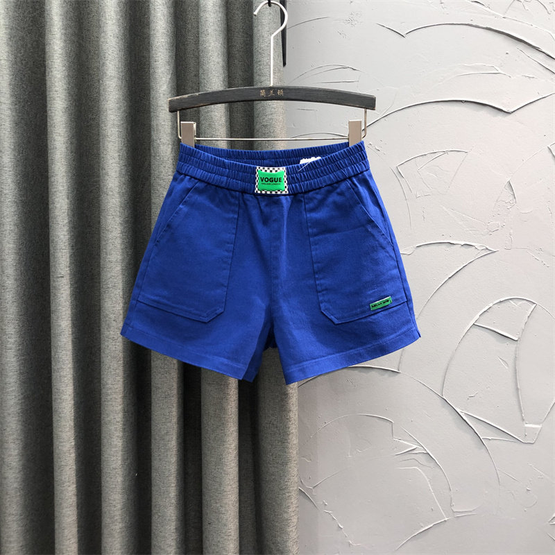 简兰顿百搭高腰薄款短裤