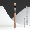 魅卡秀H46遮瑕刷局部粉底刷高光膏刷粉底液刷超薄舌形扁平化妆刷