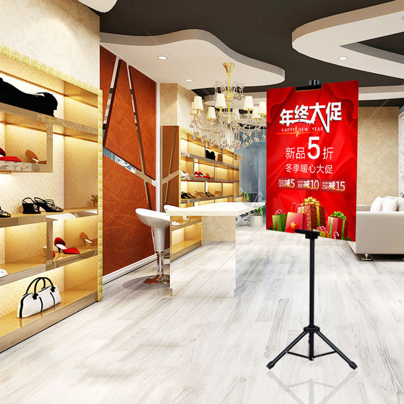 kt板展板 商场展示架 宣传广告支架架子双面版挂画架指示牌易拉宝