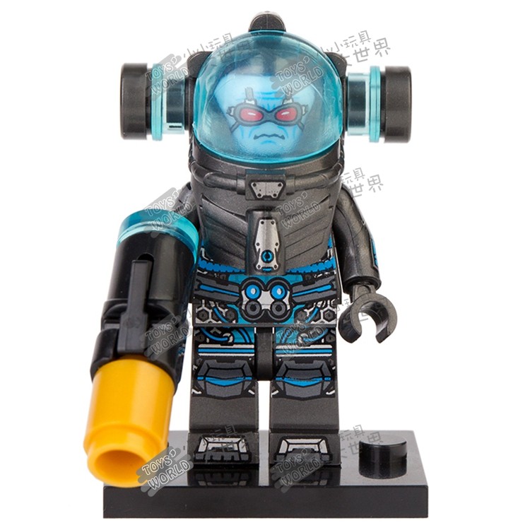 科睿DC正义联盟反派急冻人XP031第三方拼装积木人仔玩具