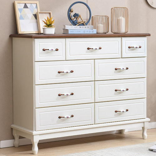 简约现代风抽屉式整装收纳柜子