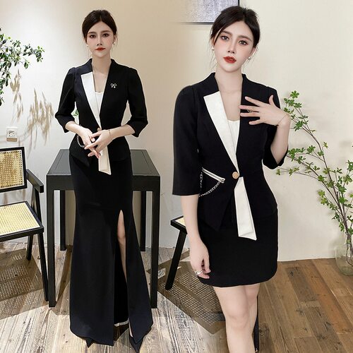 尚朵蕊夜场酒吧KTV工作服套装