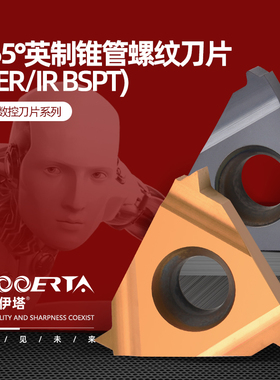 络伊塔55度英制锥管内外螺纹刀片16ER/11IR-11/14/28/19BSPT钢用