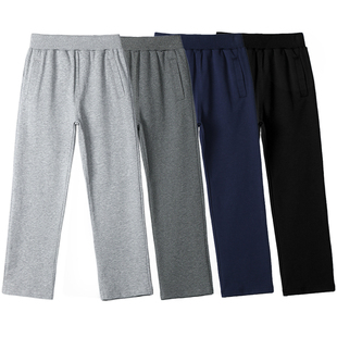 藏青色小学生校服裤 深蓝夏季 子 直筒春秋女男童长裤 儿童灰色运动裤