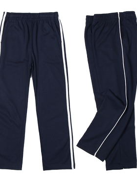 春秋夏季薄款冬季加绒校服裤子