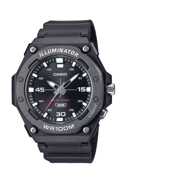 卡西欧男士运动防水防震石英表