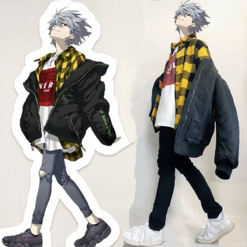 新世纪福音战士EVA渚薰cos服秋冬