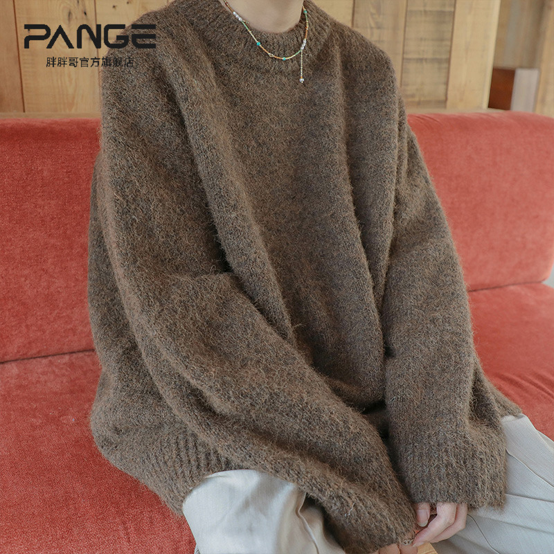 质感毛衣男秋冬季新款慵懒风