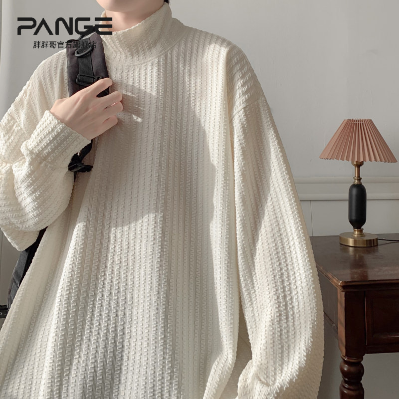 胖胖哥官方品牌半高领卫衣