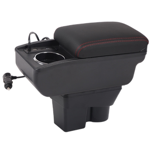 2013-21款大众新桑塔纳扶手箱原厂新捷达改装免打孔专用原装配件