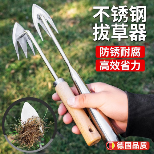 铲草除根！德国进口连根除草神器