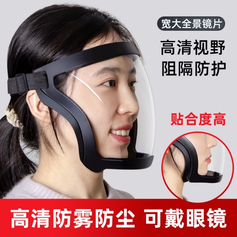 德国精工防尘面罩工业粉尘防飞沫尘肺面罩全脸防护电焊打磨工专用