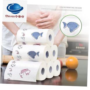 Kitchen Paper Towels 8 Rolls Family Rolls Napkin Tissue Wipe