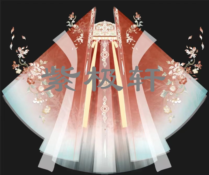 紫极轩【朱颜赋】原创汉服女唐制诃子裙2024春款上新预告