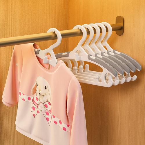 儿童衣架婴儿宝宝专用衣服架小孩新生儿晾衣架中大童伸缩家用挂衣