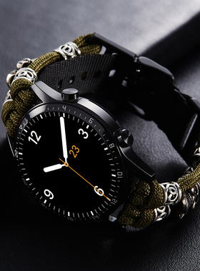 春品适用华为gt3pro表带gt4手表watch4pro尼龙gt5智能watch3运动2pro荣耀gs4编织gt3户外风格透气e男女腕带