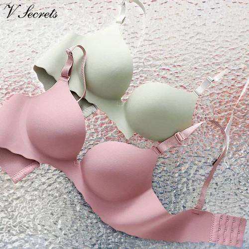 One-Piece Bra Corset Wireless Sexy Underwear Candy Color