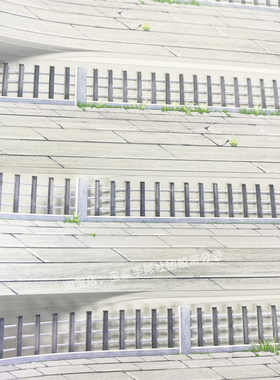 手帐分装胶带y65防护栏四zero交通道路古风PET素材账流麻贴纸咕卡