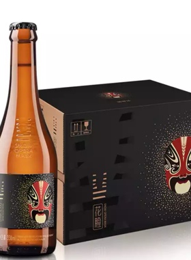 沈阳产SNOW/雪花啤酒脸谱花脸花旦男脸女脸418ml*12瓶国产精酿