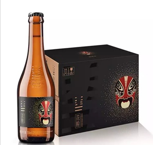 沈阳产SNOW/雪花啤酒脸谱花脸花旦男脸女脸418ml*12瓶国产精酿
