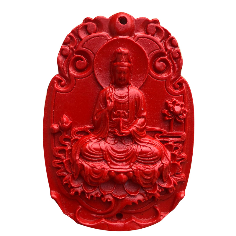 原色观音佛毛衣链本命年守护神吉祥出入平安护身车挂件饰吉祥