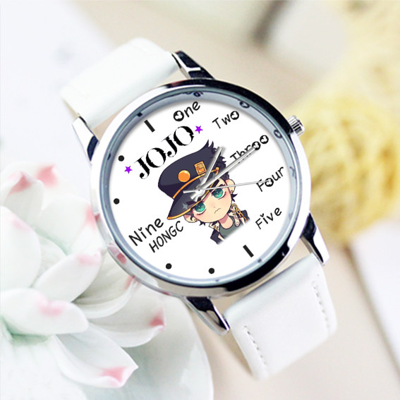 定制jojo的奇妙冒险空条承太郎乔鲁诺空条徐伦防水手表学生表