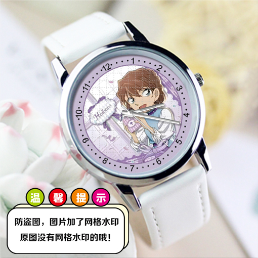 名侦探柯南30周年纪念款灰原哀基德安室透毛利兰联名防水手表