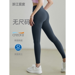 女提臀普拉提健身裤 紧 瑜伽裤 浙江爱度服饰有限公司NUF高腰无尺码