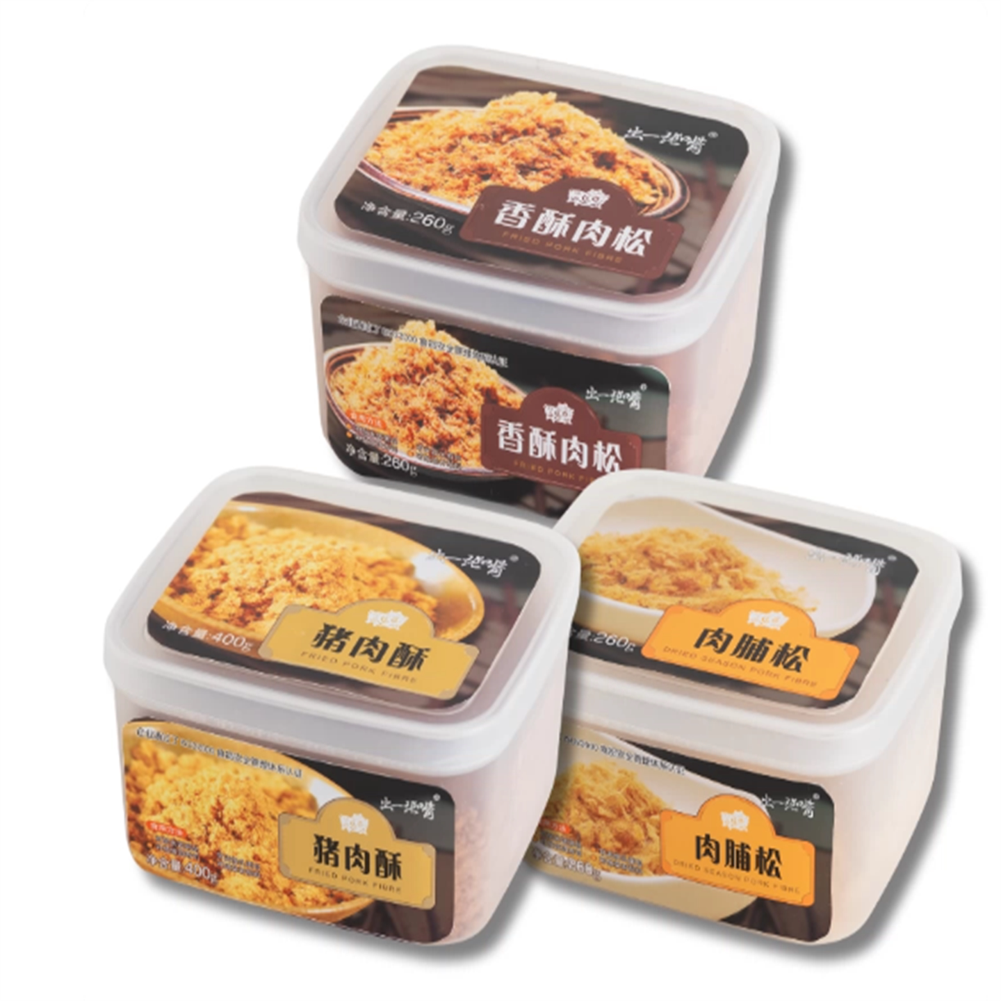 鞍山广达香出品 香酥肉松260g 台湾风味 出一张嘴 猪肉酥肉脯松