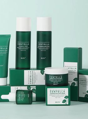 Centella Skin Care Set Facial Cleanser Sakura Essence Cream