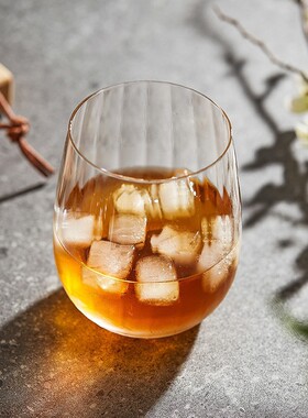 6 pcs Prism Glass Water Glass Whiskey and Foreign Wine Glass