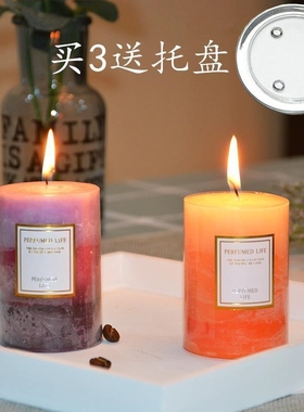 Essential Oil Scented Candles Smoked Incense Fragrance Sleep